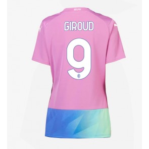 AC Milan Olivier Giroud #9 Rezervni Dres za Ženska 2023-24 Kratak Rukavima
